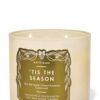 Bath and Body Works White Barn 'Tis The Season Scented 3 Wick Candle 14.5