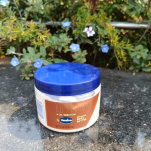 Vaseline Illuminate Me Whipped Body Butter for deep hydration and radiant skin